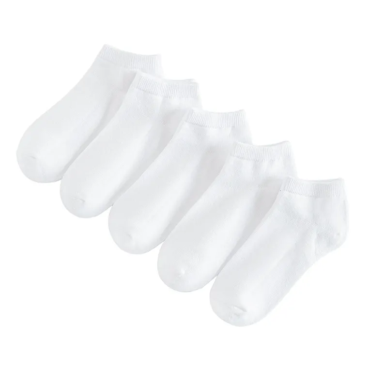 Cool Club, Skarpetki dziecięce, stopki, białe, zestaw, 5 szt.