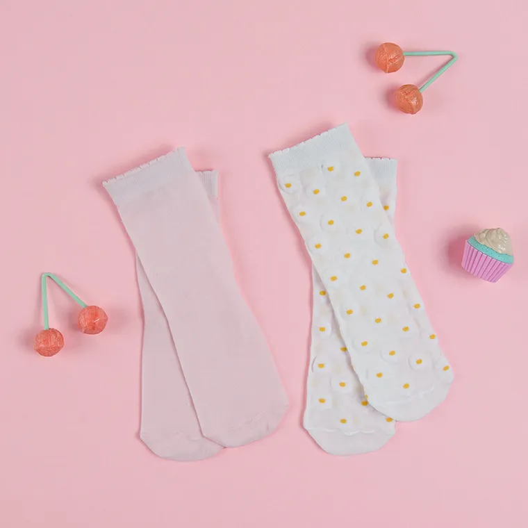 Cool Club, Skarpetki dziewczęce, mix, zestaw, 2 szt.