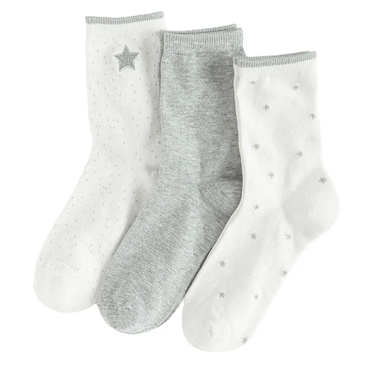 Cool Club, Skarpetki dziewczęce, mix, zestaw, 3 szt.