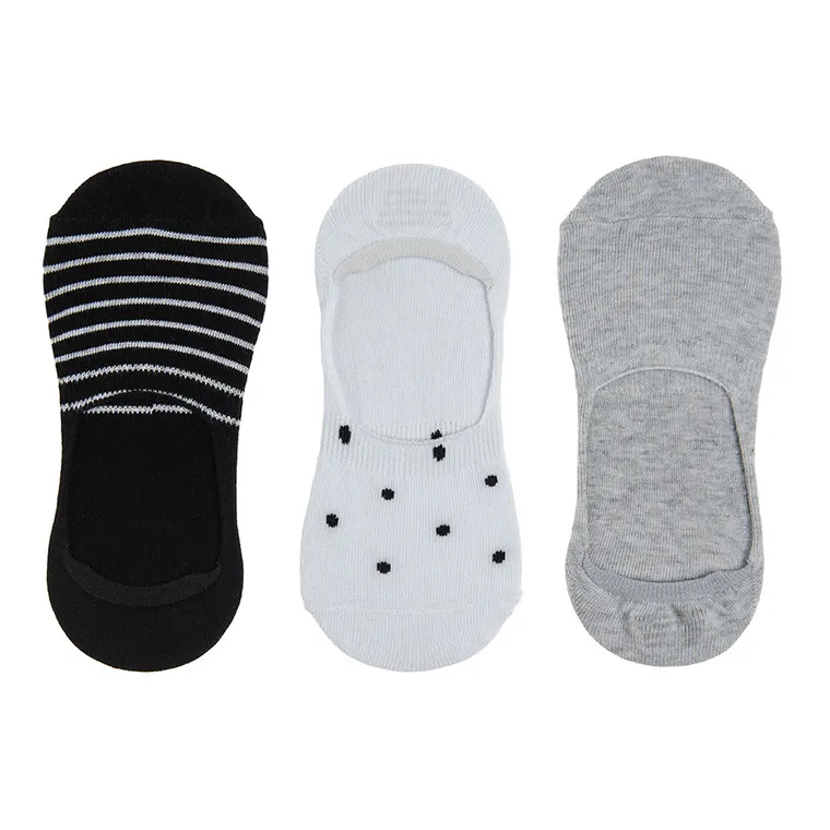 Cool Club, Skarpetki dziewczęce, stopki do balerin, mix, zestaw, 3 szt.