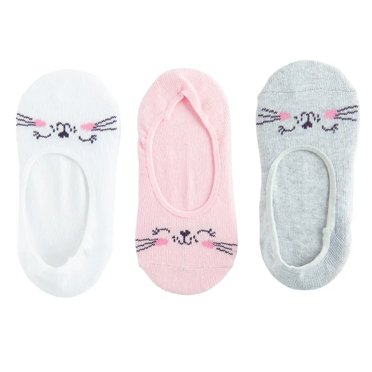 Cool Club, Skarpetki dziewczęce, stopki do balerin, mix, zestaw, 3 szt.