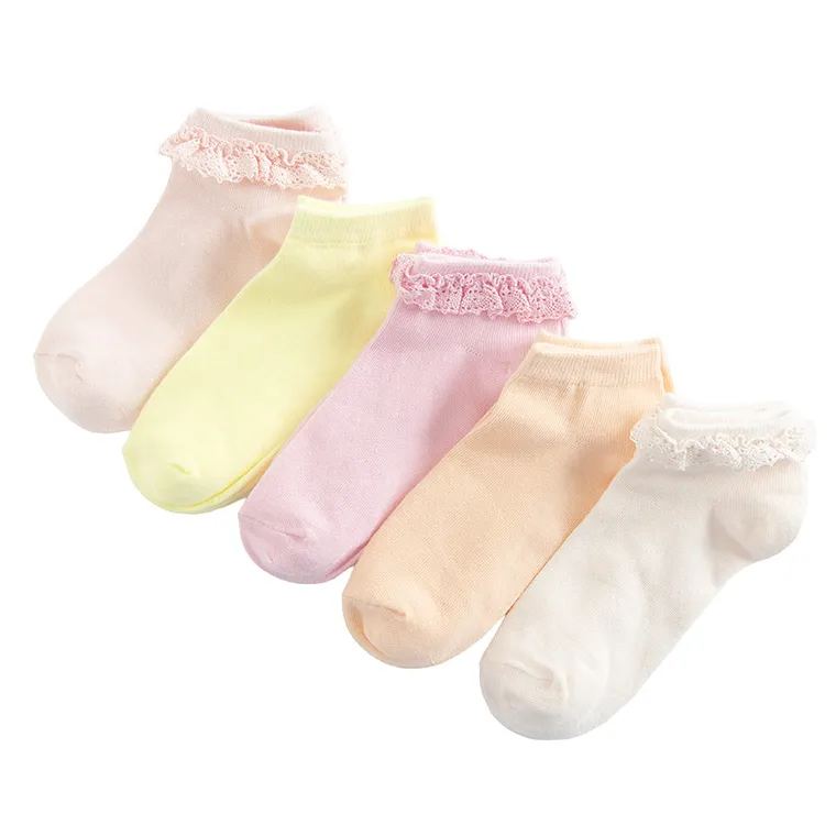 Cool Club, Skarpetki dziewczęce, stopki, mix, zestaw, 5 szt.