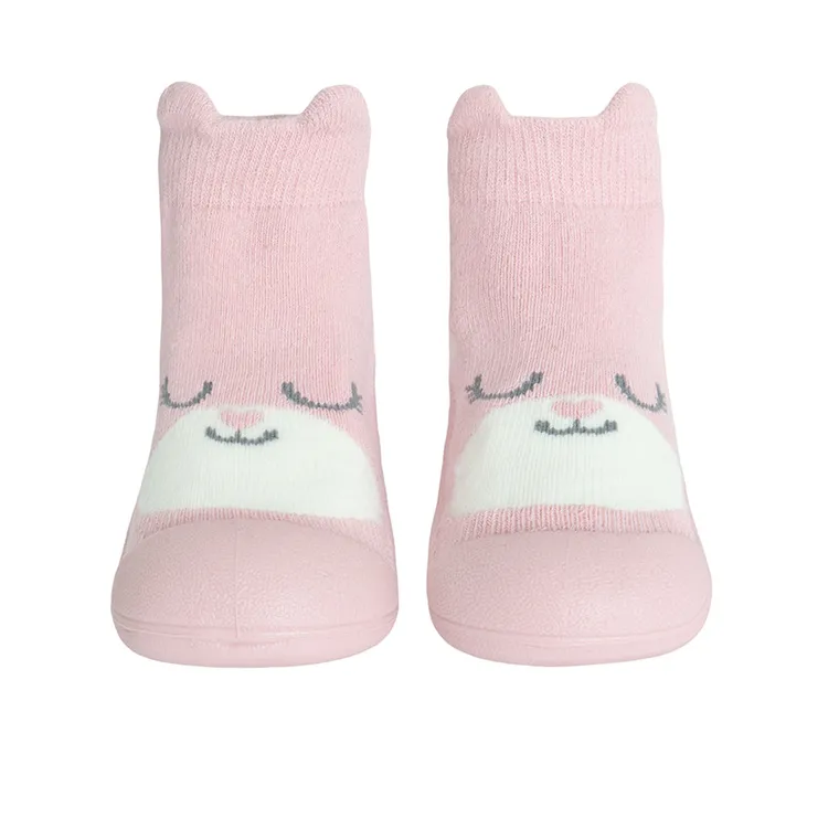 Cool Club, Skarpetobuty dziewczęce, różowe, podeszwa Barefoot