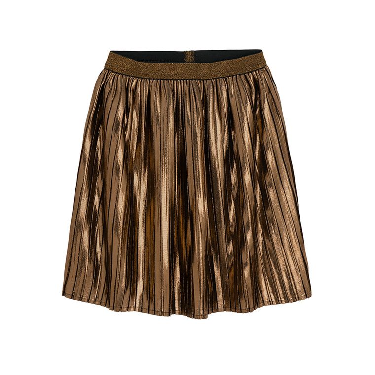 Cool Club, Spódnica dziewczęca, brązowo-złota