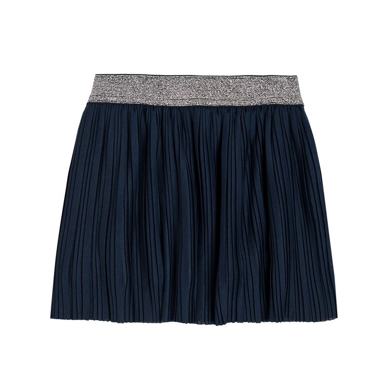 Cool Club, Spódnica dziewczęca, granatowa, plisowana