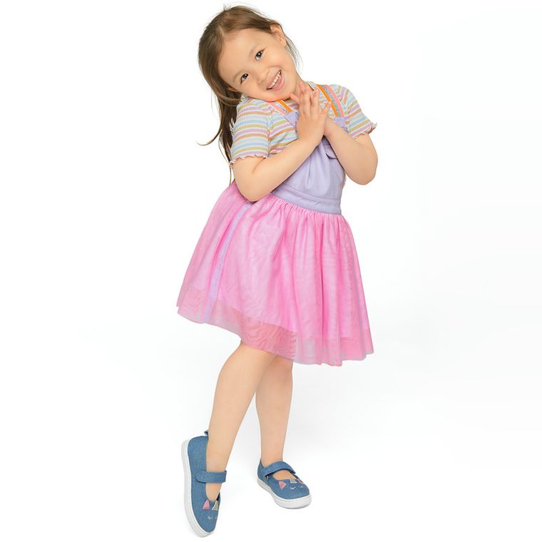 Cool Club, Spódnica ogrodniczka dziewczęca, fioletowa