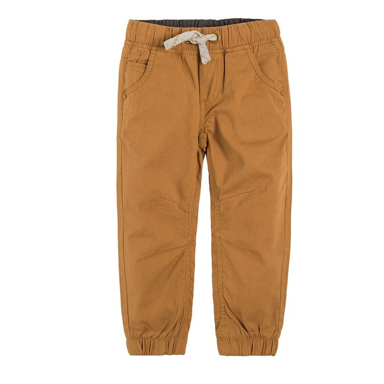 Cool Club, Spodnie chłopięce, jogger, brązowe