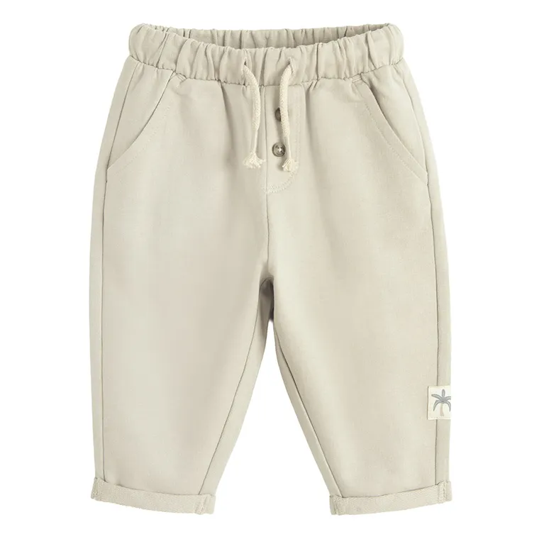 Cool Club, Spodnie dresowe chłopięce, beżowe