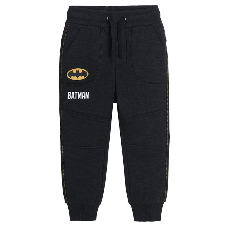Cool Club, Spodnie dresowe chłopięce, ciemnoszare, Batman