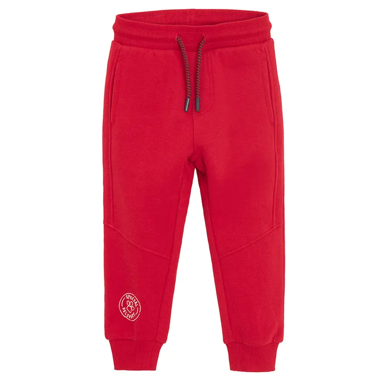 Cool Club, Spodnie dresowe chłopięce, czerwone, Psi Patrol