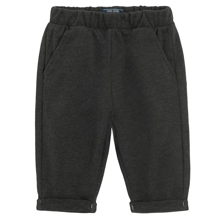Cool Club, Spodnie dresowe chłopięce, grafitowe