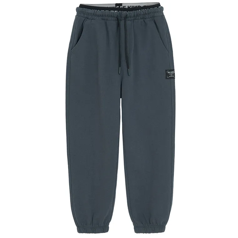 Cool Club, Spodnie dresowe chłopięce, loose, grafitowe