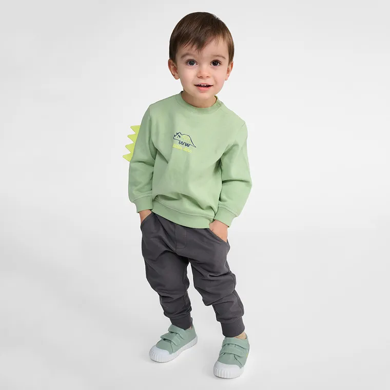 Cool Club, Spodnie dresowe chłopięce, szare