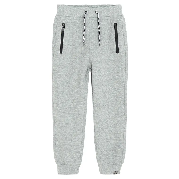 Cool Club, Spodnie dresowe chłopięce, szare