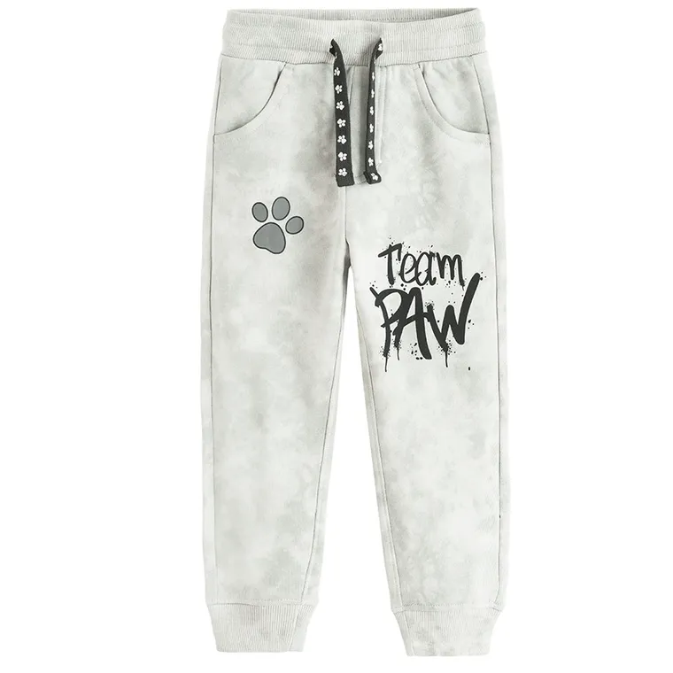 Cool Club, Spodnie dresowe chłopięce, szare, Psi Patrol