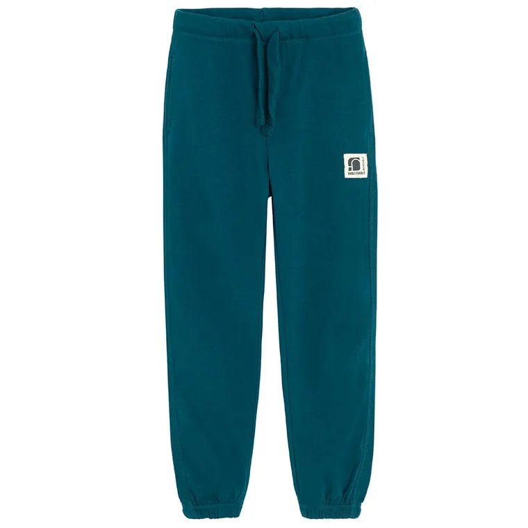Cool Club, Spodnie dresowe chłopięce, turkusowe