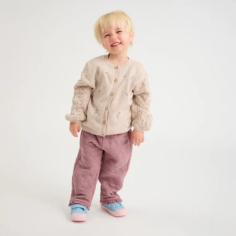 Cool Club, Spodnie dresowe dziewczęce, fioletowe