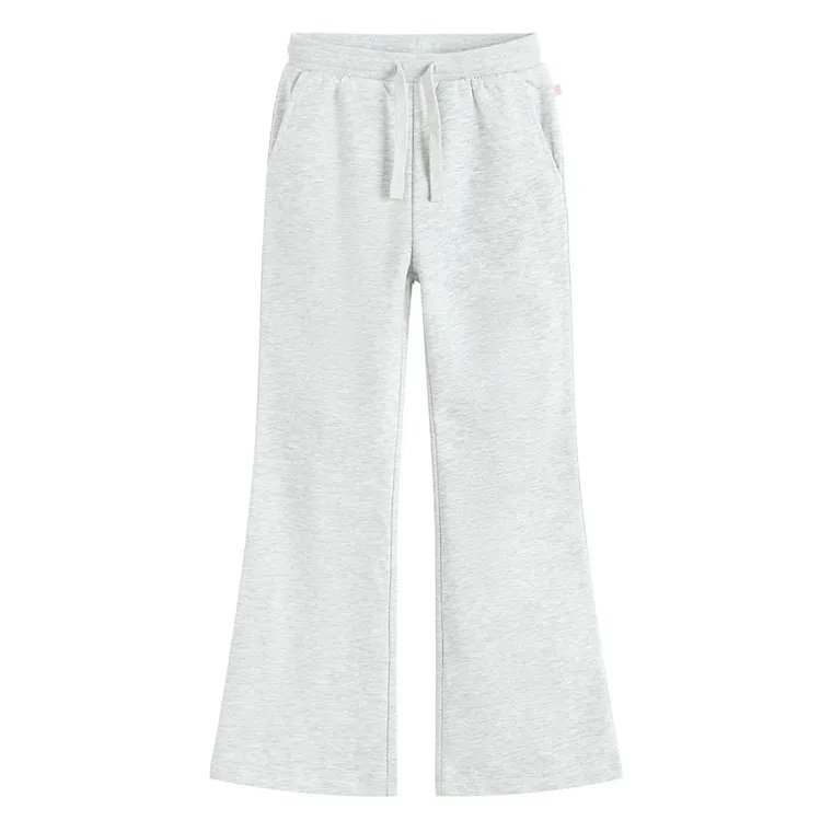Cool Club, Spodnie dresowe dziewczęce, flare, szare