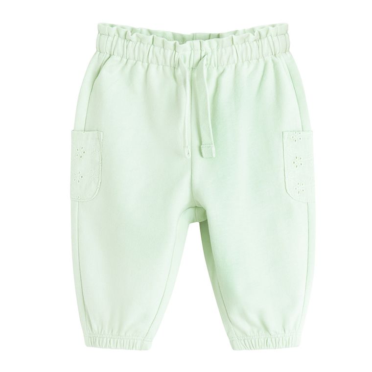 Cool Club, Spodnie dresowe dziewczęce, zielone