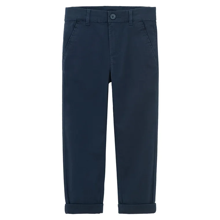 Cool Club, Spodnie materiałowe chłopięce, chinosy, granatowe