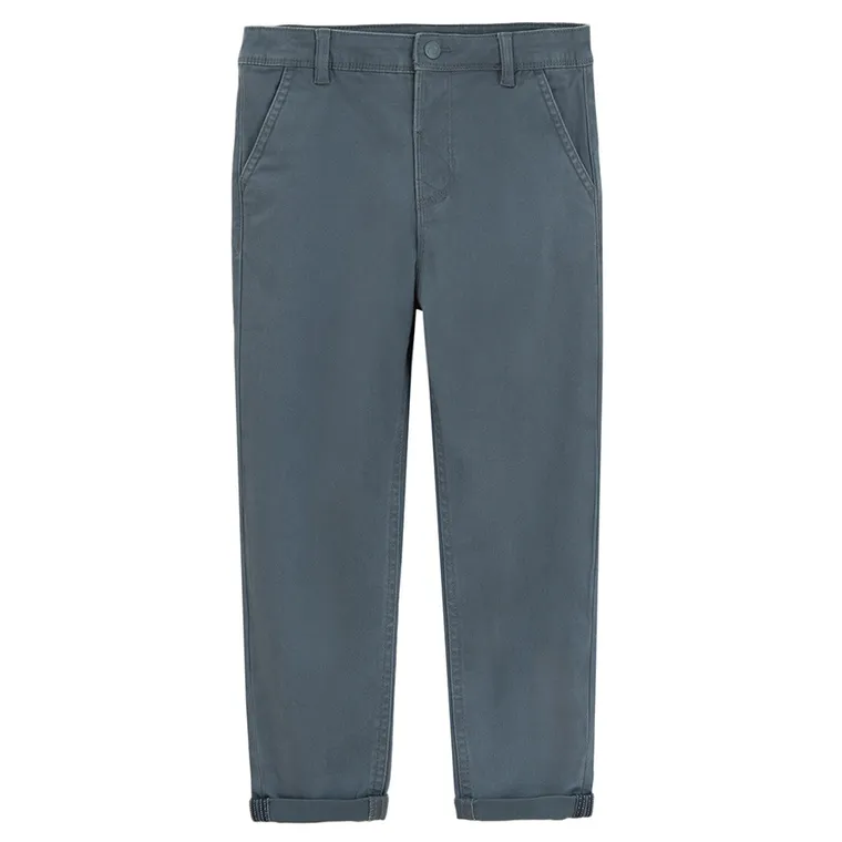 Cool Club, Spodnie materiałowe chłopięce, chinosy, niebieskie