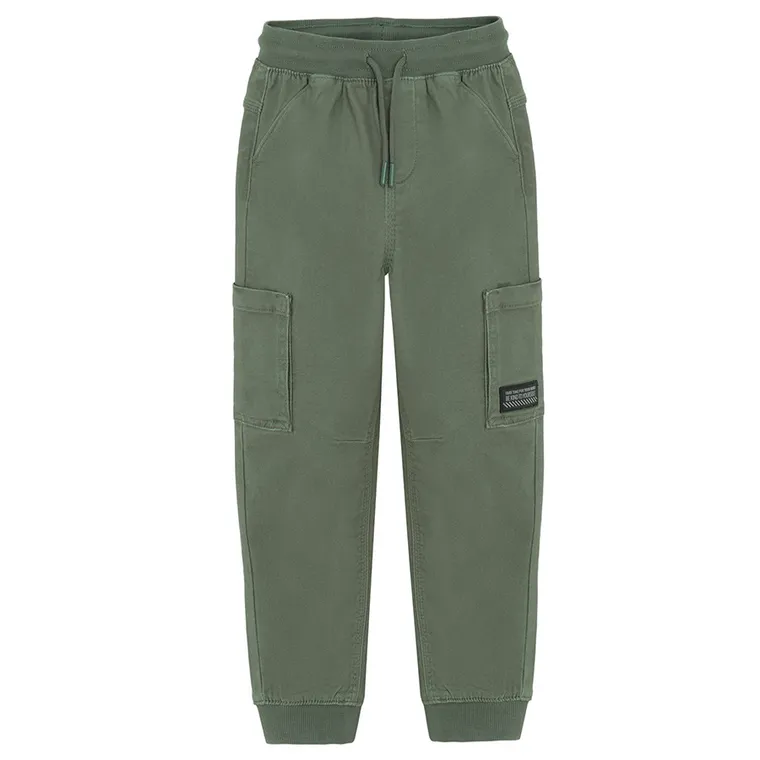 Cool Club, Spodnie materiałowe chłopięce, jogger, khaki