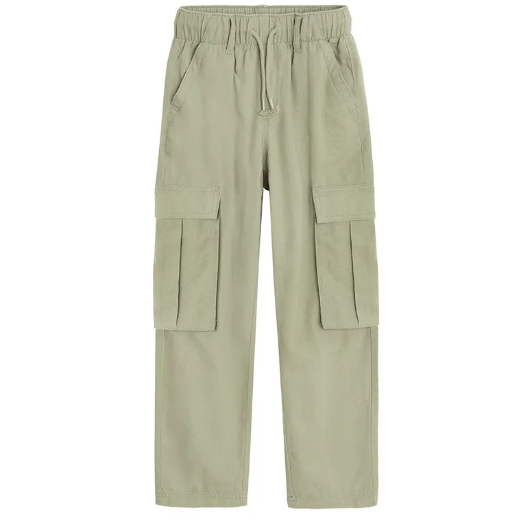 Cool Club, Spodnie materiałowe chłopięce, khaki