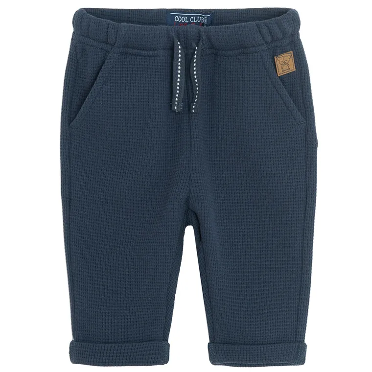Cool Club, Spodnie materiałowe chłopięce, niebieskie