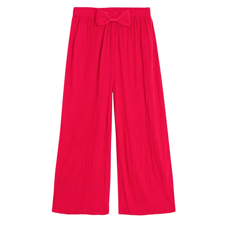 Cool Club, Spodnie materiałowe dziewczęce, czerwone