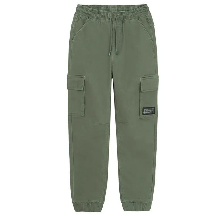 Cool Club, Spodnie materiałowe, jogger, khaki