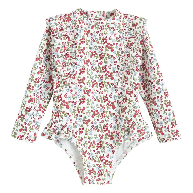 Cool Club, Strój kąpielowy dziewczęcy jednoczęściowy, UV 50, biały