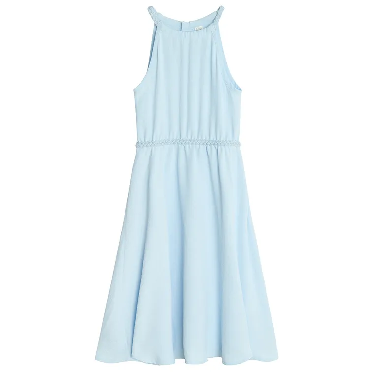 Cool Club, Sukienka dziewczęca bez rękawów, niebieska