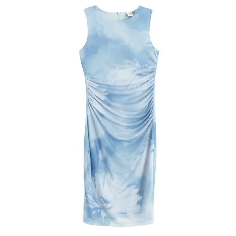 Cool Club, Sukienka dziewczęca bez rękawów, niebieska