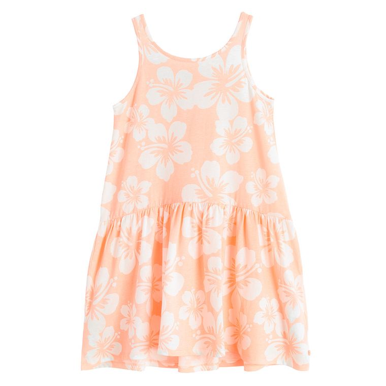 Cool Club, Sukienka dziewczęca na ramiączka, pomarańczowa