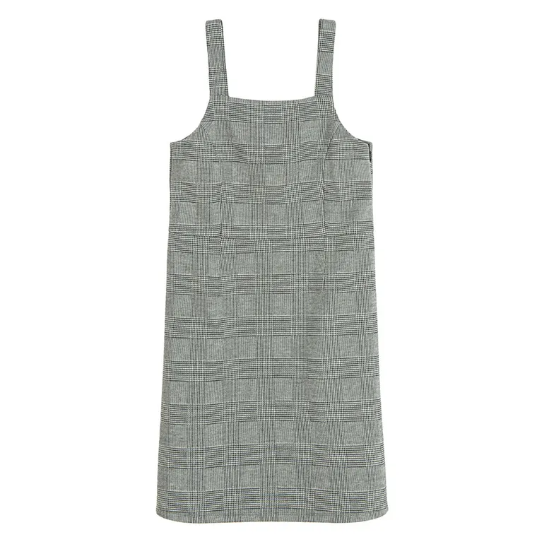 Cool Club, Sukienka dziewczęca na ramiączka, szara