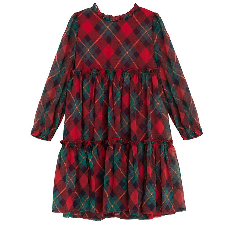 Cool Club, Sukienka dziewczęca z długim rękawem, mix