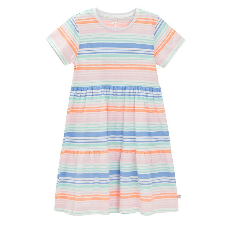 Cool Club, Sukienka dziewczęca z krótkim rękawem, mix