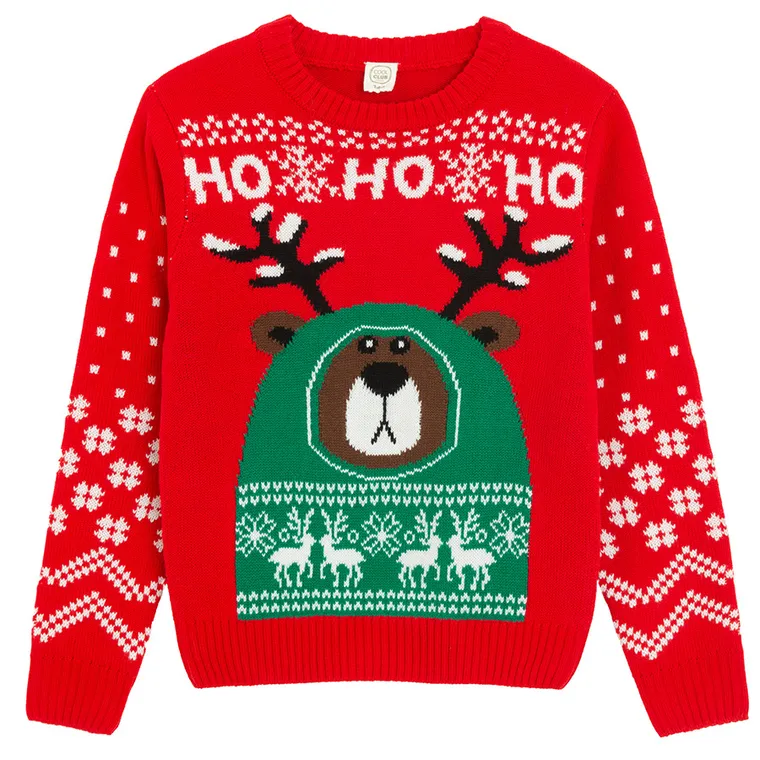 Cool Club, Sweter chłopięcy, czerwony