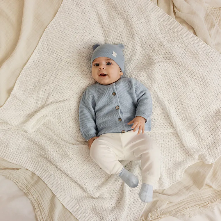 Cool Club, Sweter chłopięcy, rozpinany, niebieski