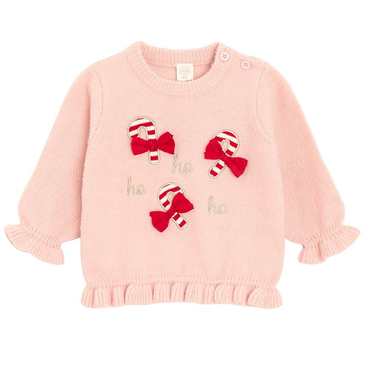 Cool Club, Sweter dziewczęcy, różowy
