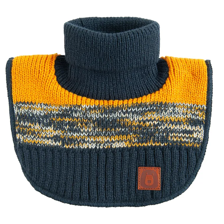 Cool Club, Szalik chłopięcy z golfem, granatowy