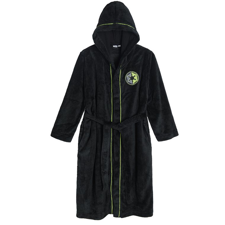 Cool Club, Szlafrok chłopięcy z kapturem, czarny, Star Wars
