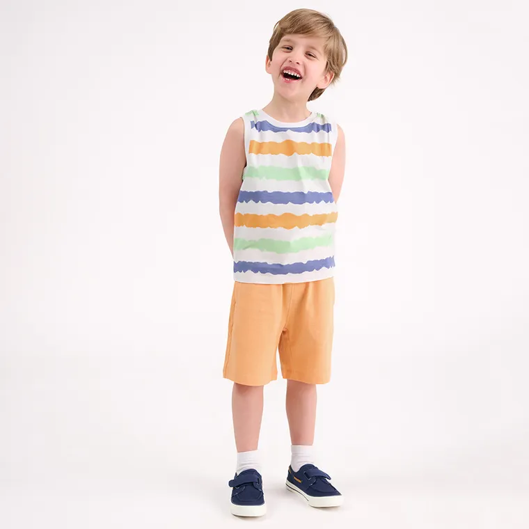 Cool Club, Szorty chłopięce, pomarańczowe