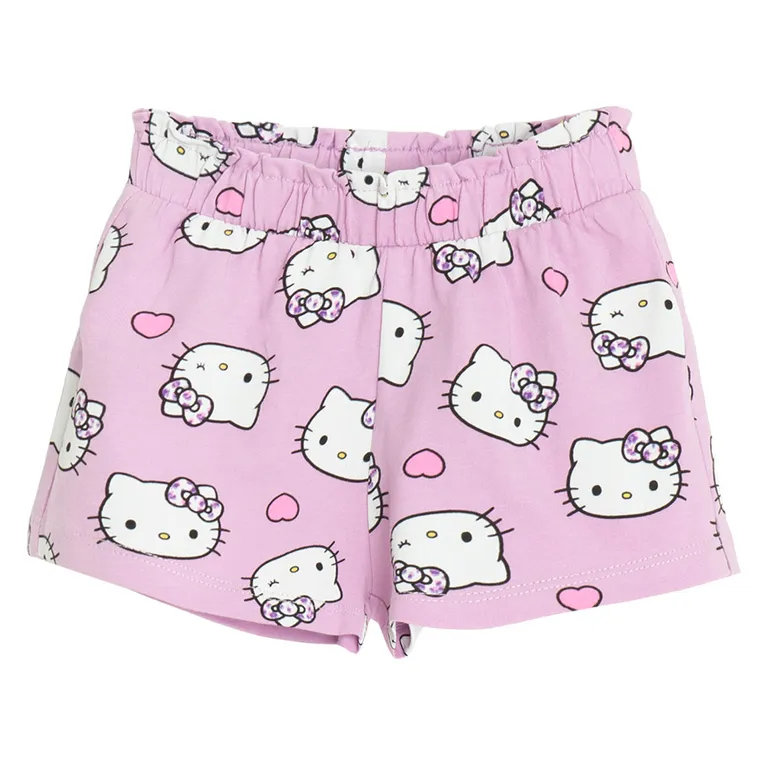 Cool Club, Szorty dziewczęce, fioletowe, Hello Kitty