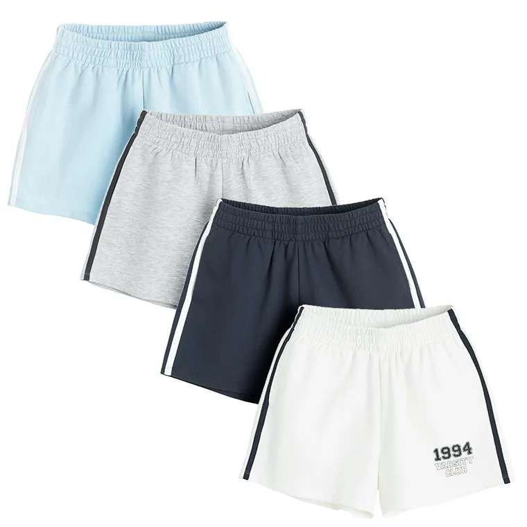 Cool Club, Szorty dziewczęce, mix, zestaw, 4 szt.