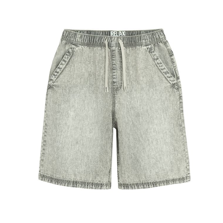 Cool Club, Szorty jeansowe chłopięce, szare