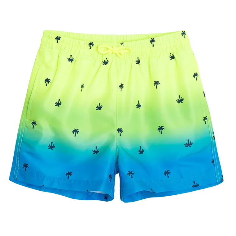 Cool Club, Szorty kąpielowe chłopięce, UV 50, zielono-niebieskie