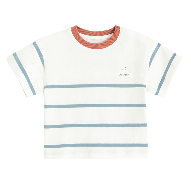 Cool Club, T-shirt chłopięcy, biały