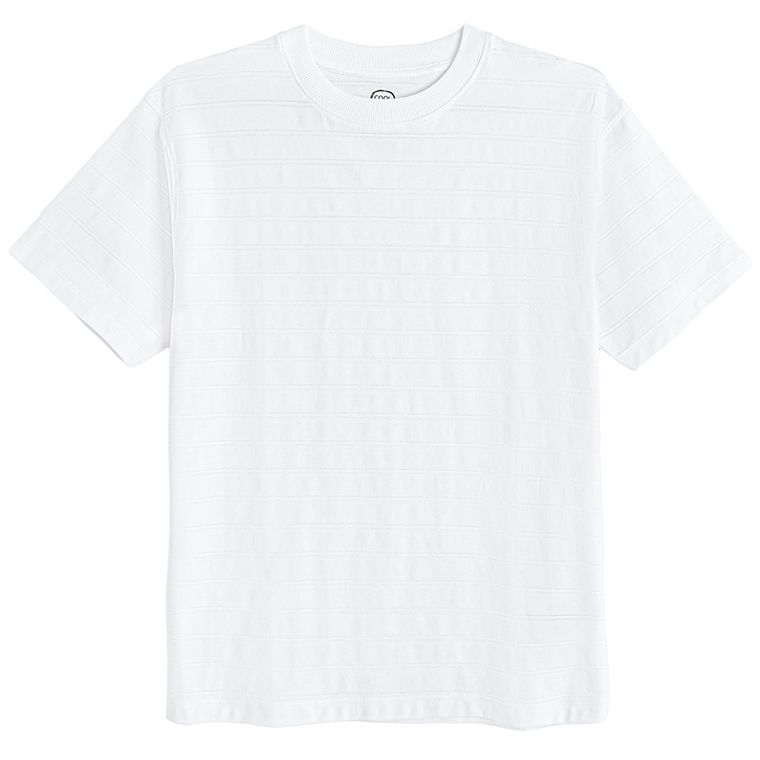 Cool Club, T-shirt chłopięcy, biały