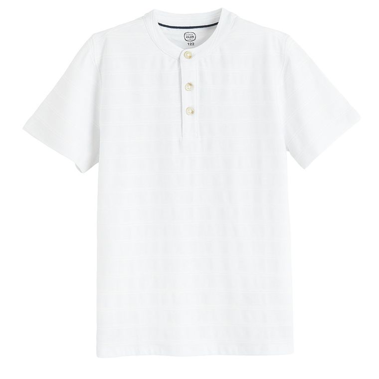 Cool Club, T-shirt chłopięcy, biały